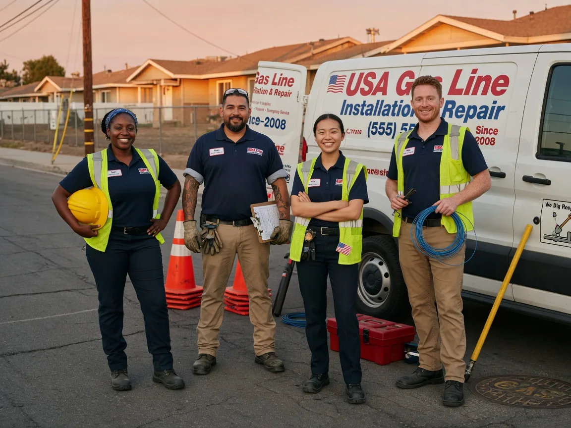 Gas Line Installation company in Spelter, WV